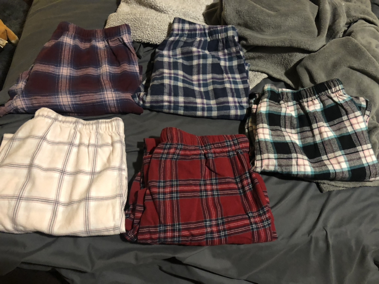 Plaid long Pajama Pants