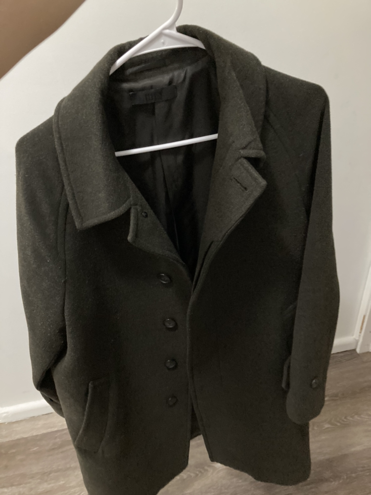 Over sized wool coat thumbnail
