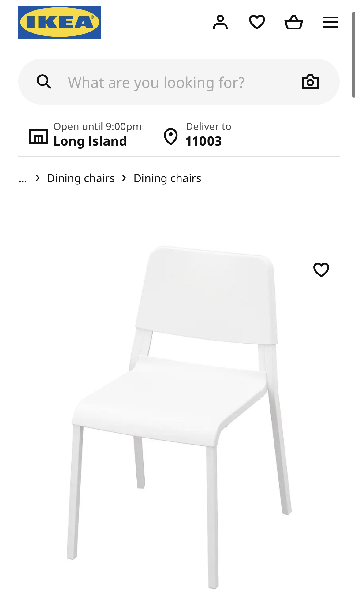 Ikea chair x 2