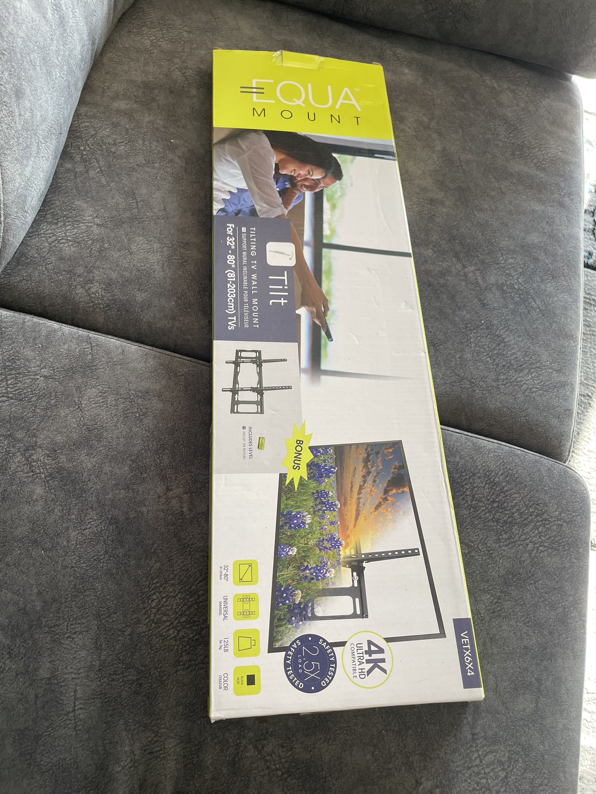 Tilting tv wall mount 32”-80” Tvs thumbnail