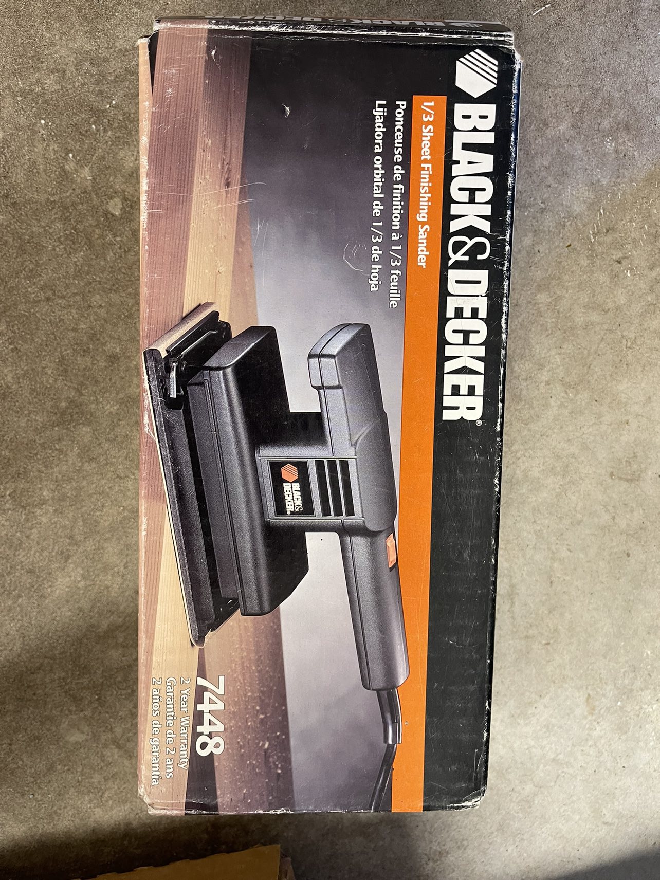 Black and Decker sander 🦃