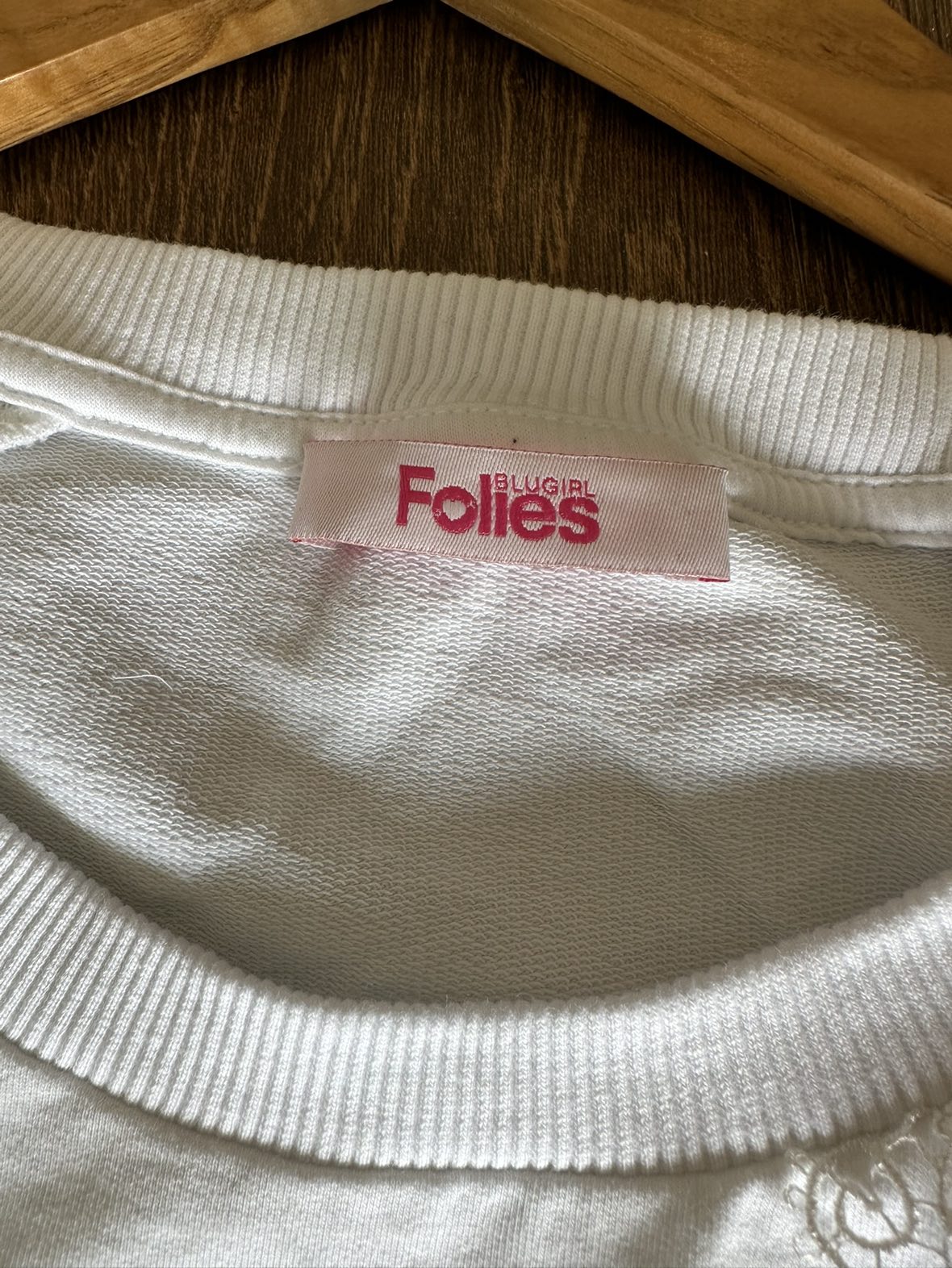 Blugirl Folies White Crewneck Sweater - photo 3