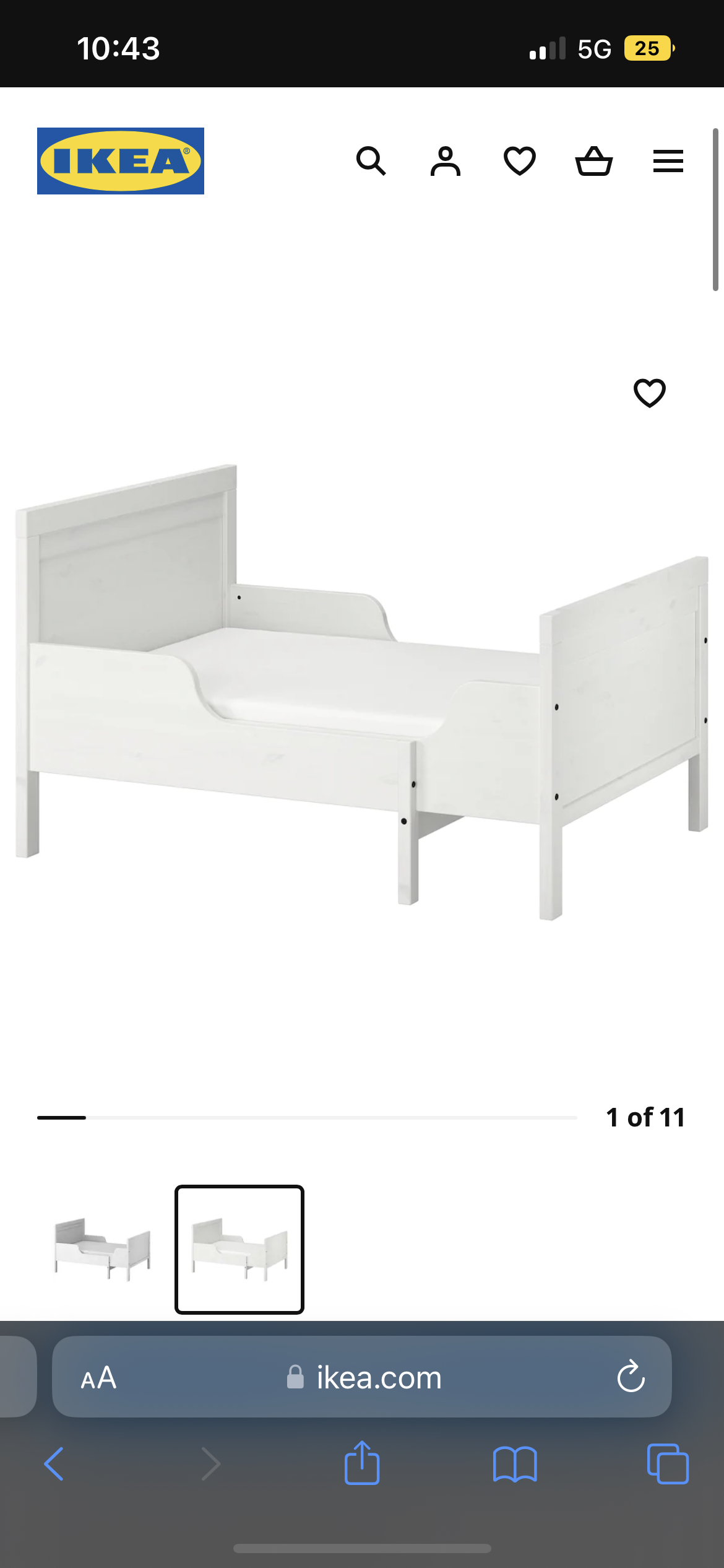 Ikea Sundvik Extendable bed image indicator(3)