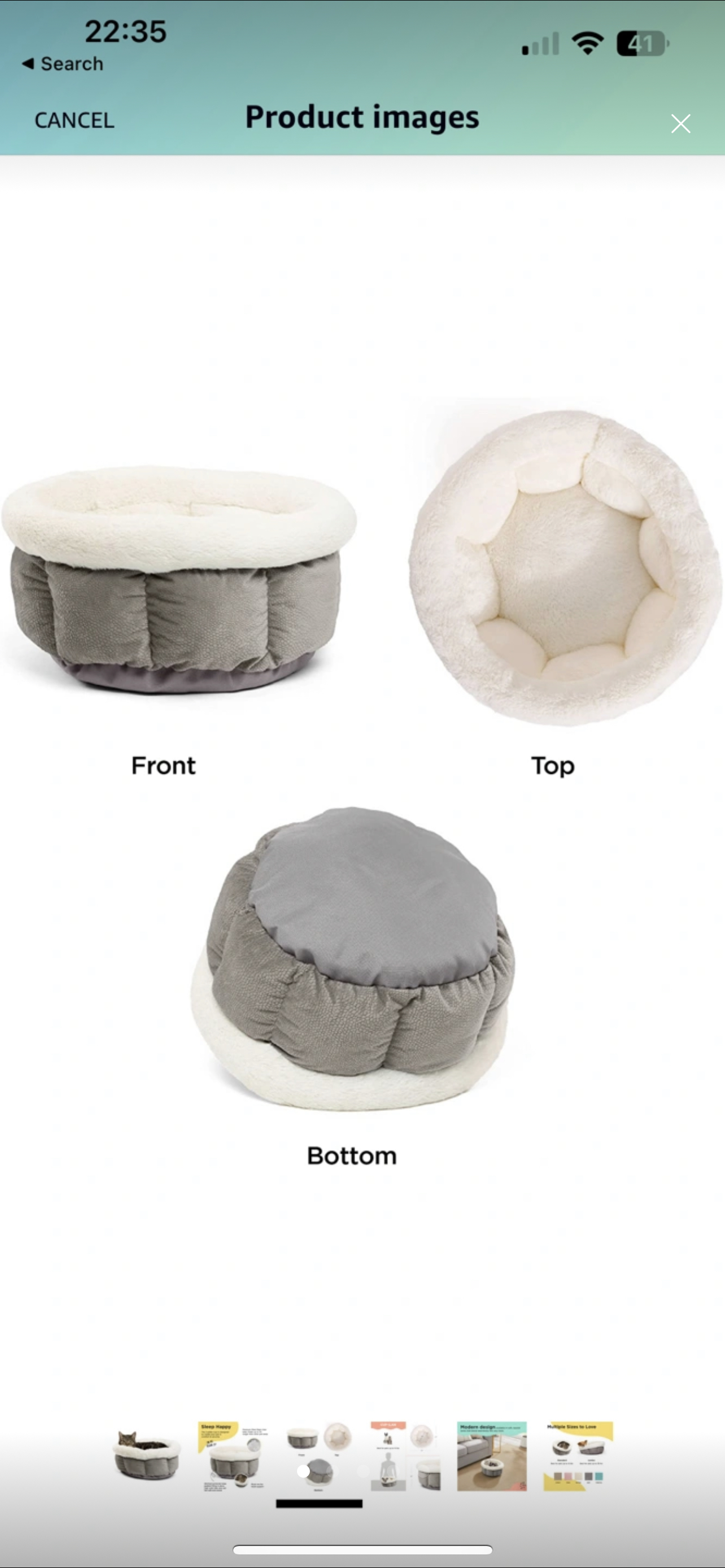 Like new cat or dog bed❄️ - photo 2