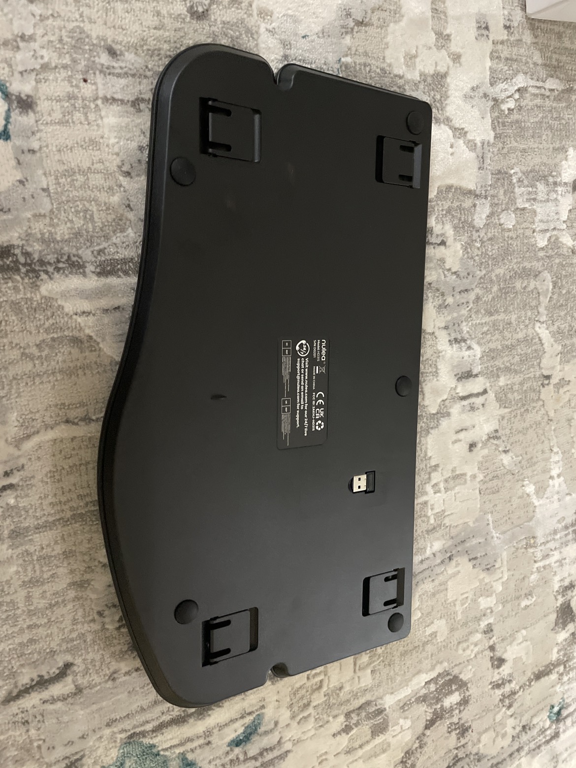 Wireless Bluetooth Keyboard with Ergonomic Design: Nulea RT05 - photo 2