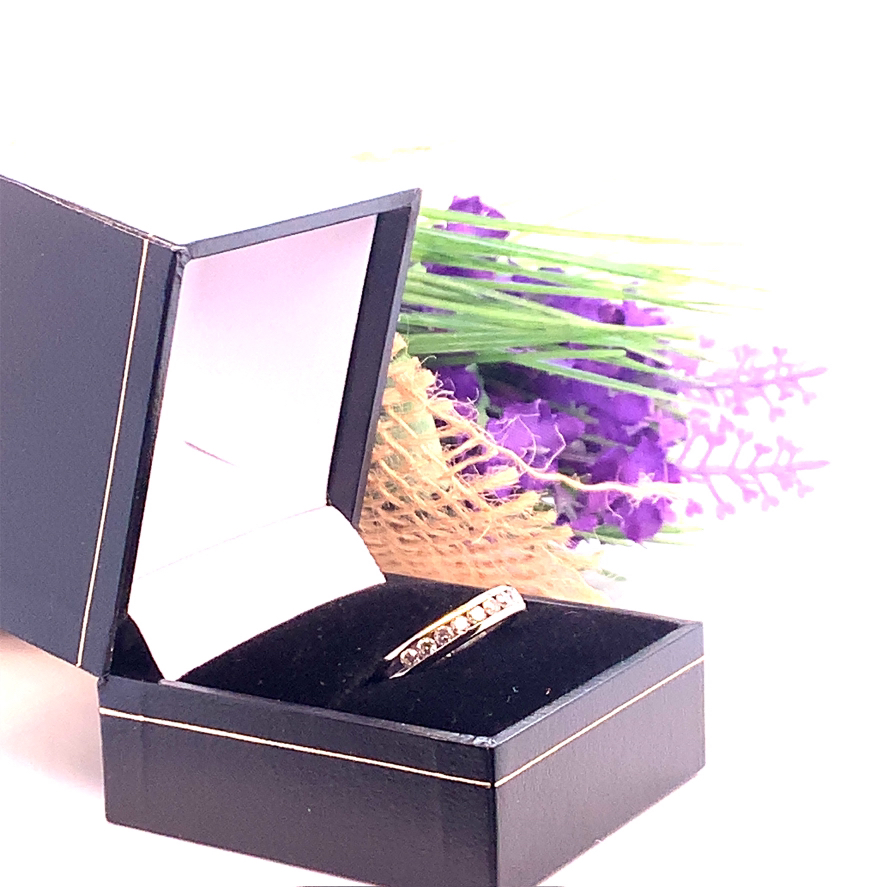 14kWG Half eternity Diamond bands 6.5 image indicator(7)