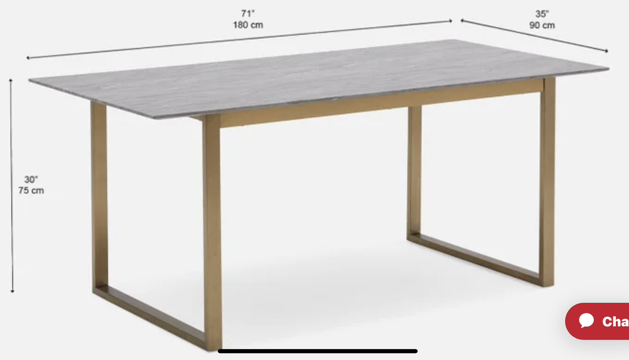Dining Table only (No chairs) - photo 2