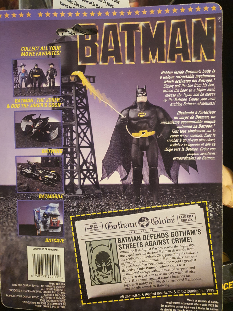 🦃 Vintage Batman Figure - photo 2