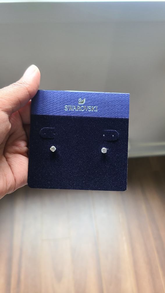Original new Swarovski stud earrings - photo 3
