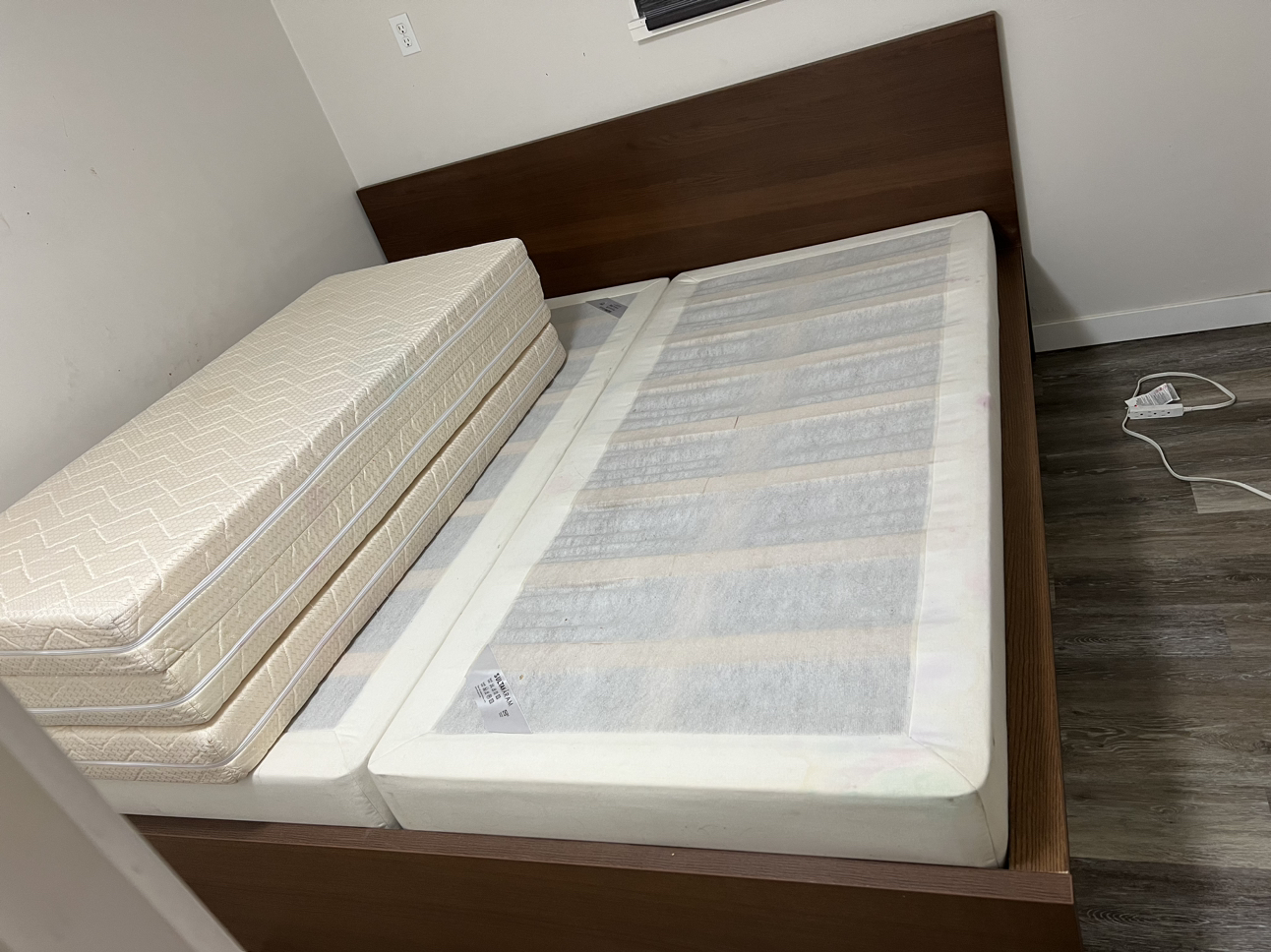 King size bed frame