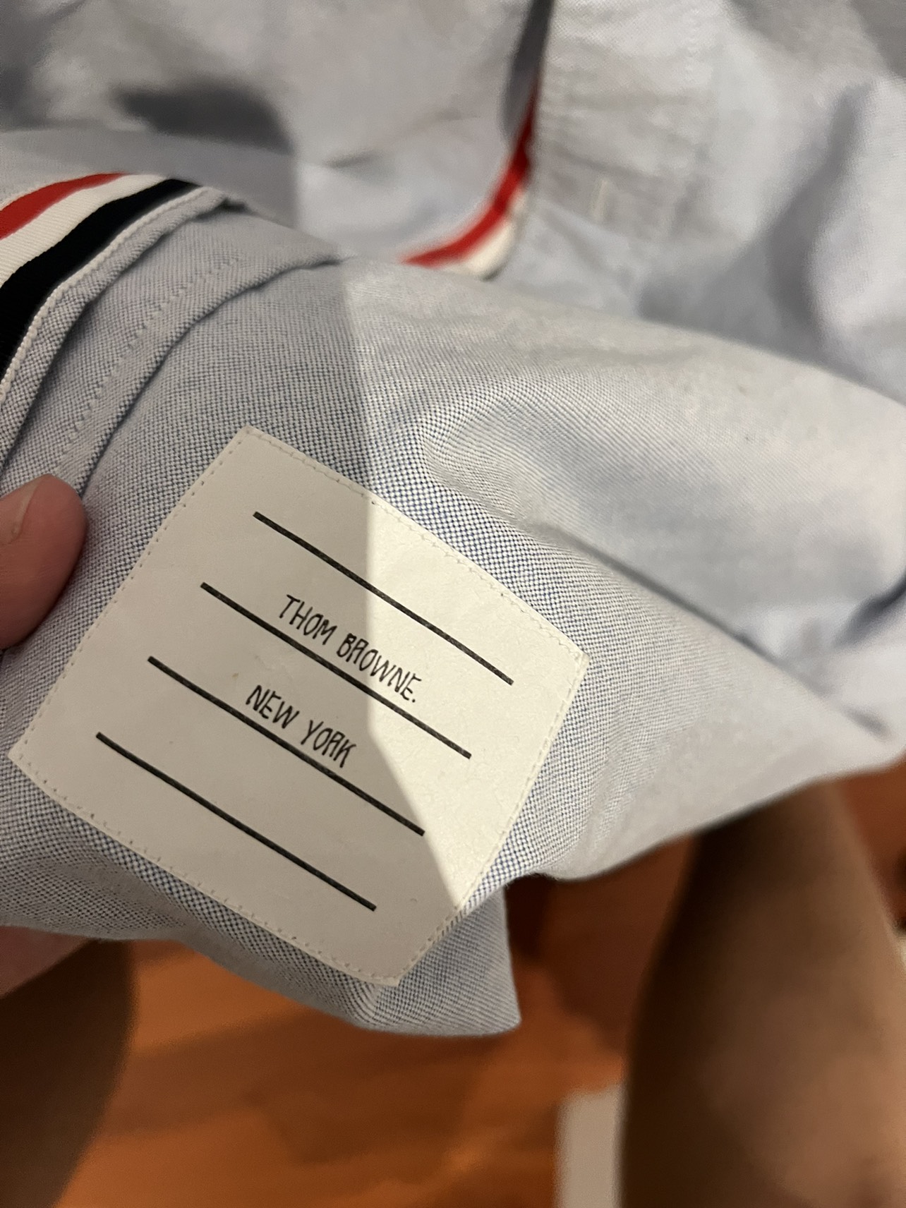 Thom browne shirt (super oversized) - photo 2