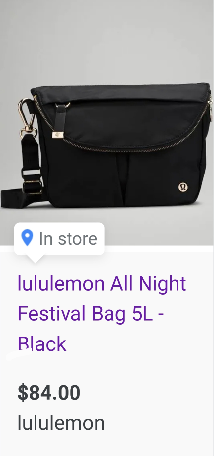 Lululemon All Night Festival Bag 5L - photo 3