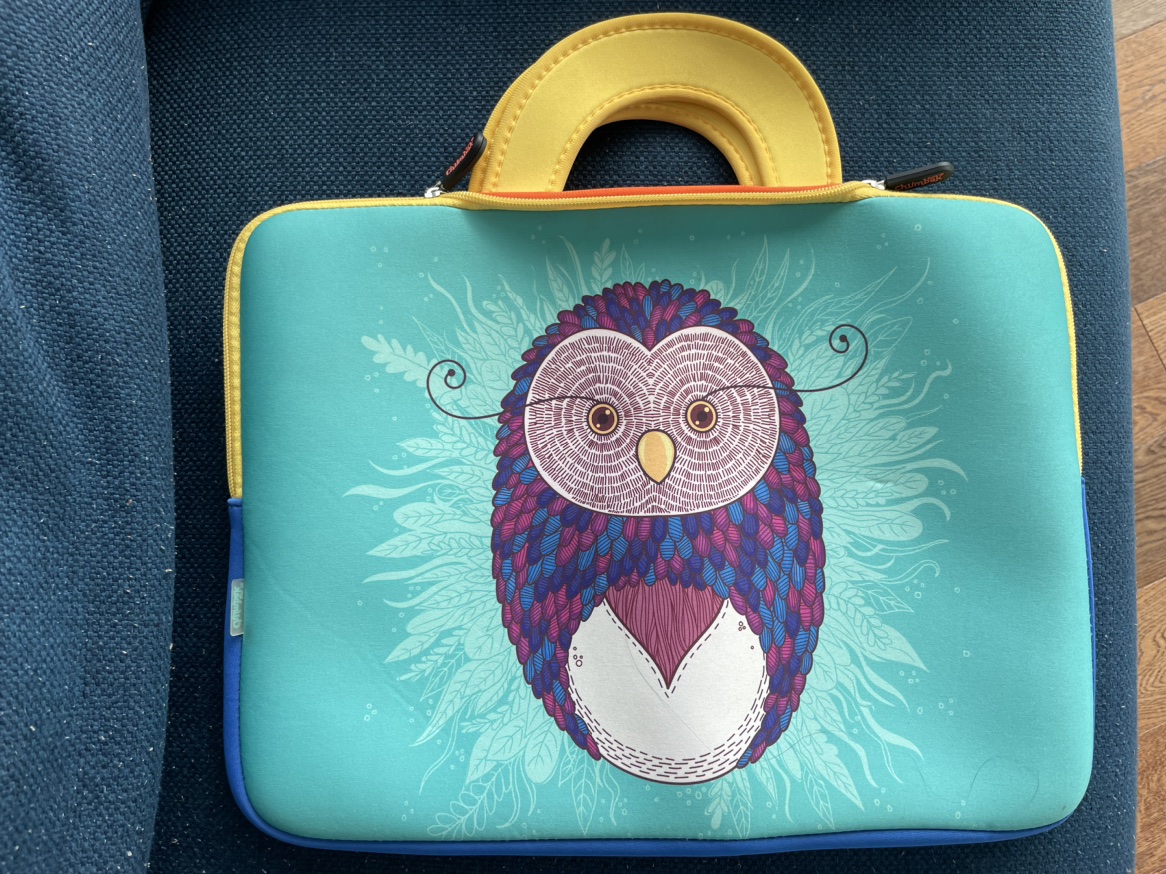 Laptop sleeve with handle