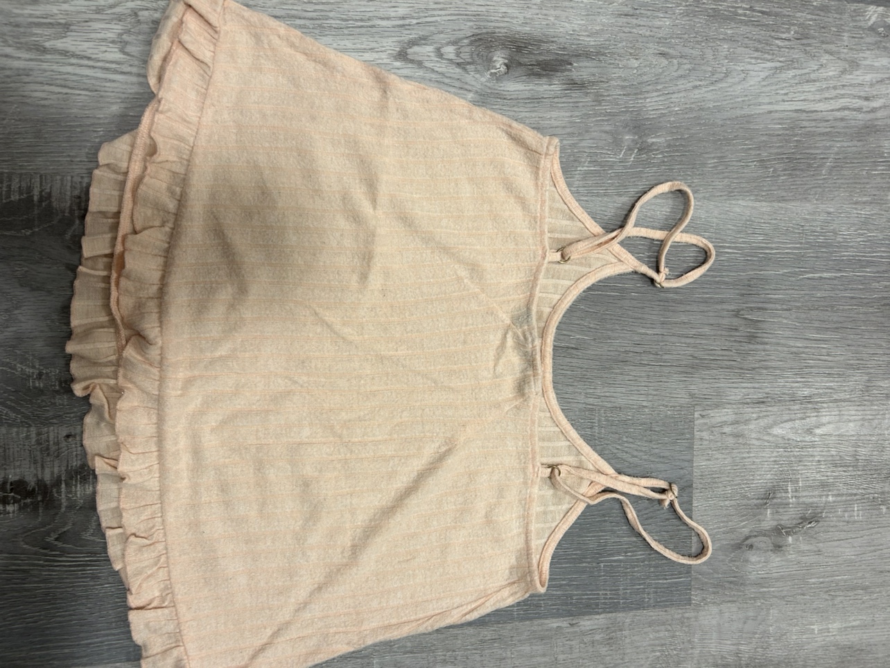 Light Pink Cotton Tank Top image indicator(3)