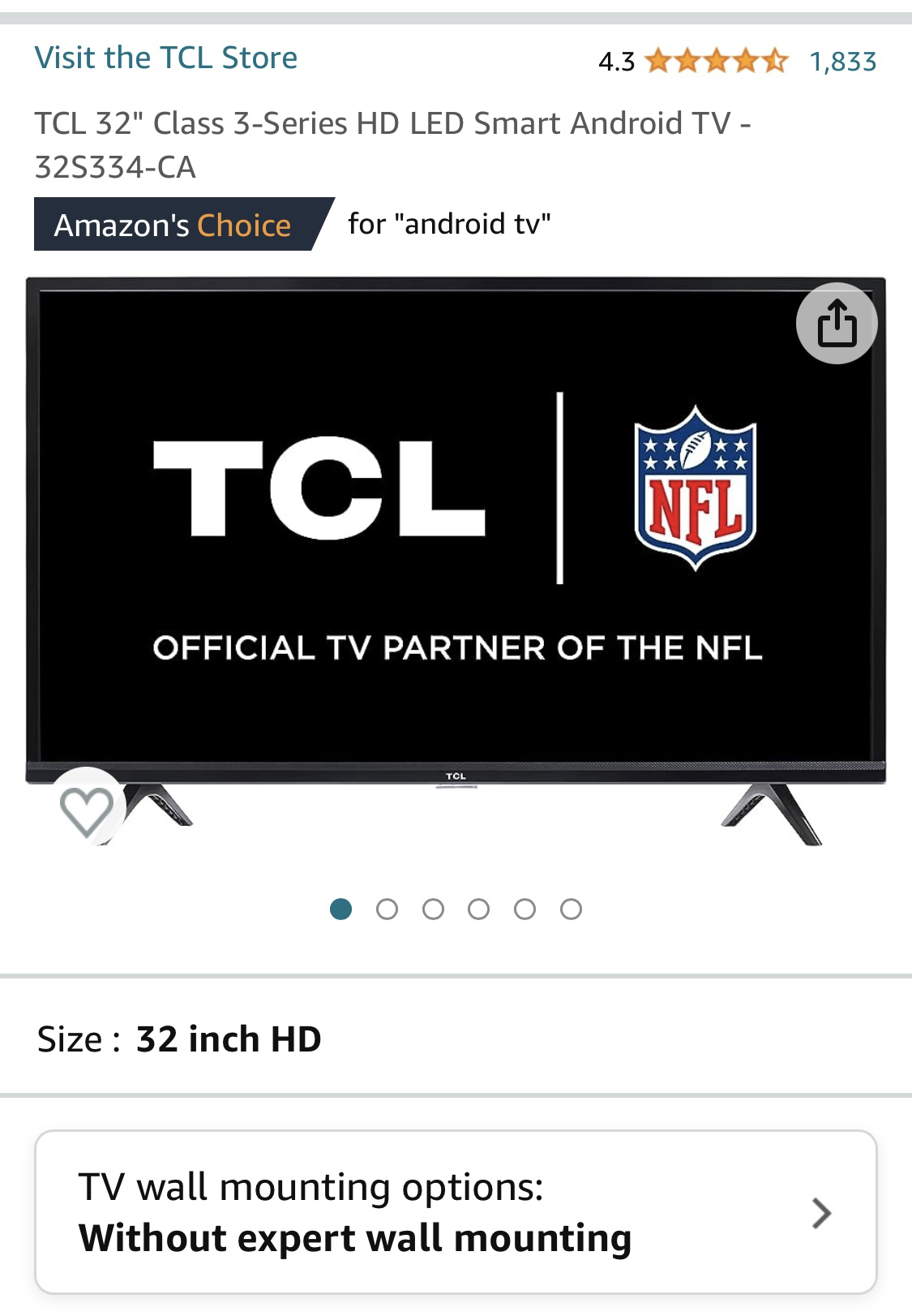 32 inches smart tv - photo 2