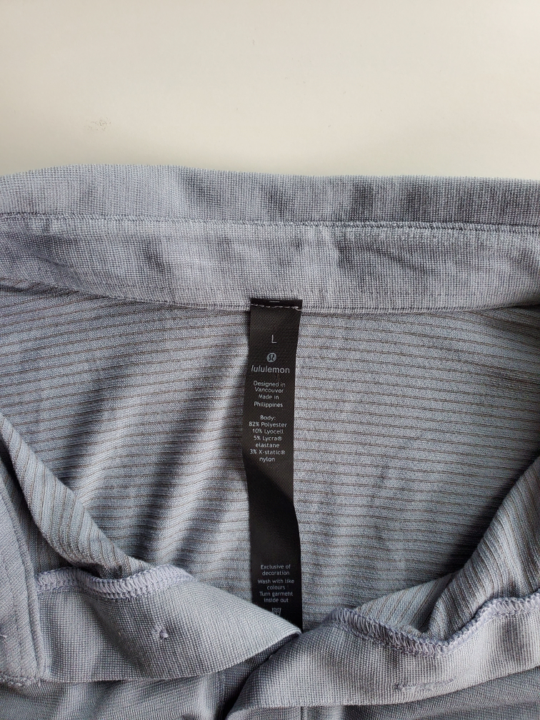 Lululemon Evolution short sleeve polo (light blue) image indicator(3)