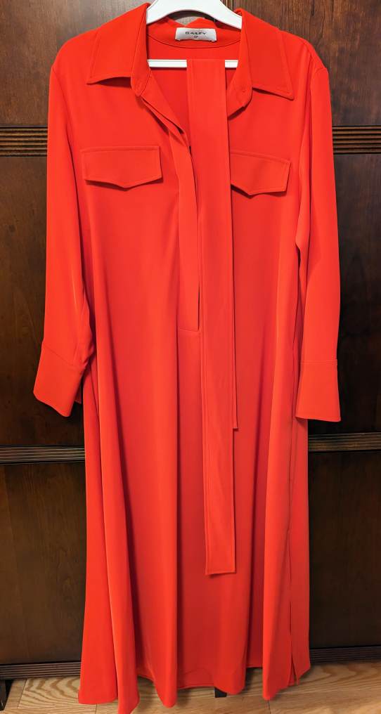 Lady in red ... Bailey original