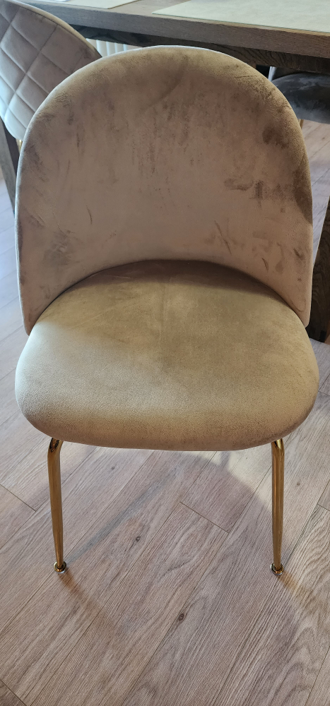 BRANSON - Beige Fabric Dining Chair (set of 4)