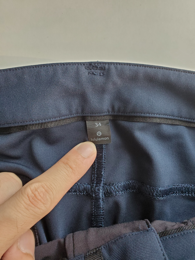 Lululemon ABC Classic fit 5 pocket pant (navy) image indicator(2)