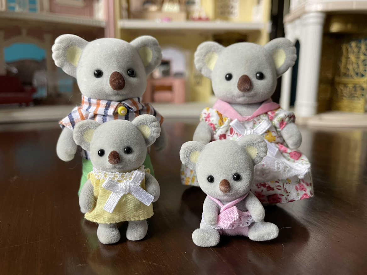 Calico Critters Koala Family
