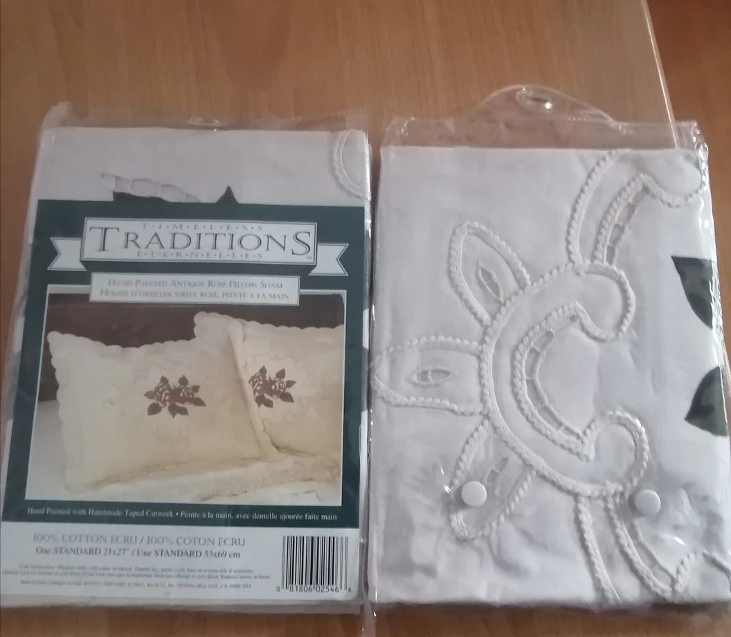 NEW 2 pcs 100% cotton pillow cases image indicator(2)