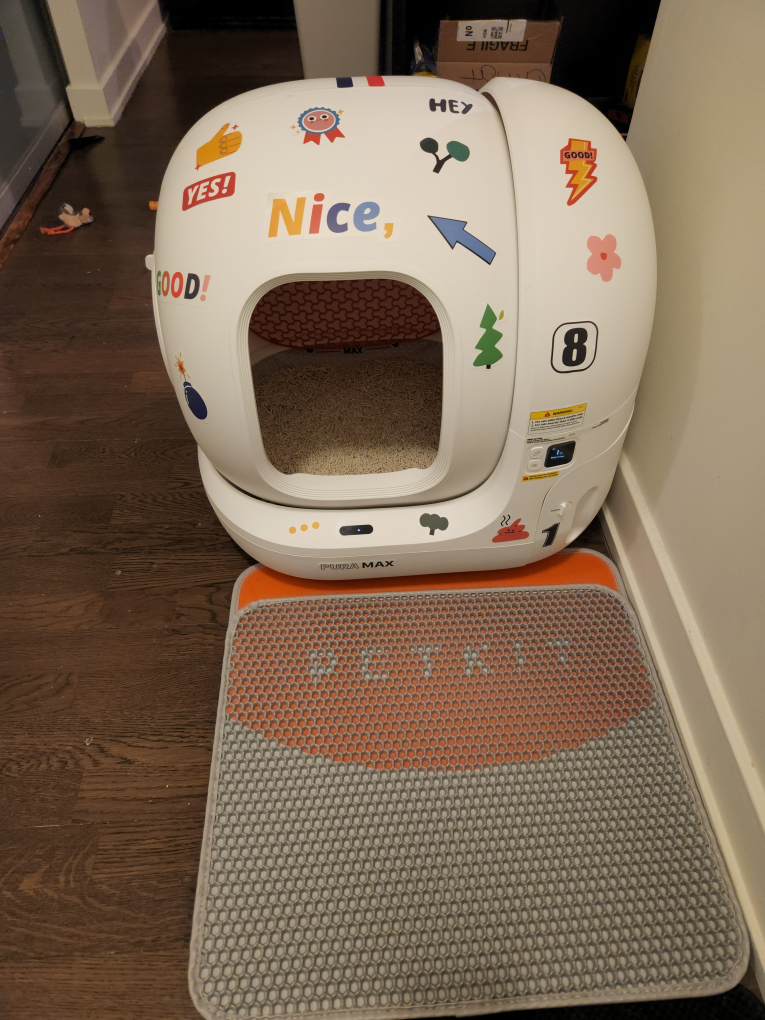 puramax self cleaning cat litter box