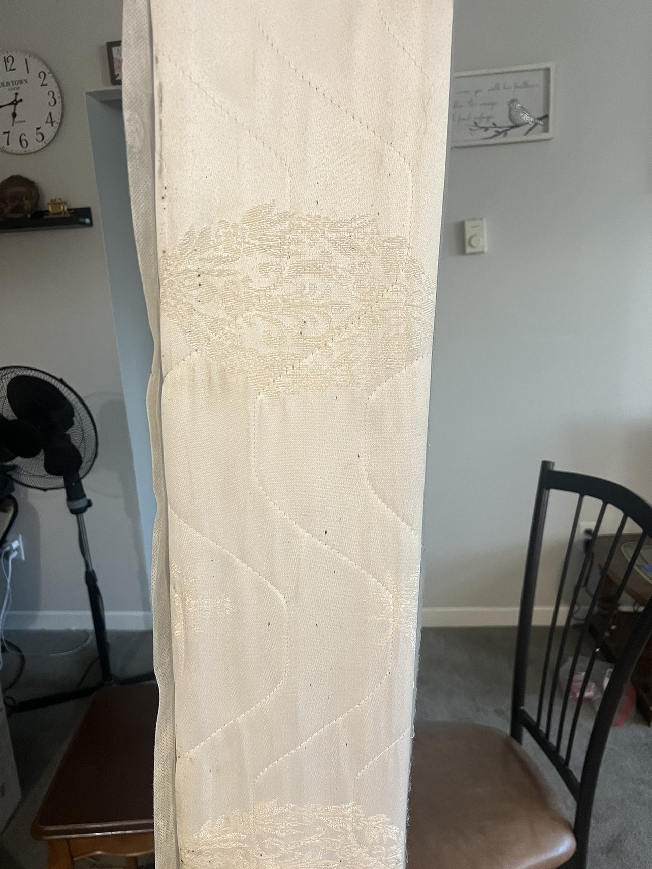 Twin bed - box spring 74x52.5x7 inches #freecycle