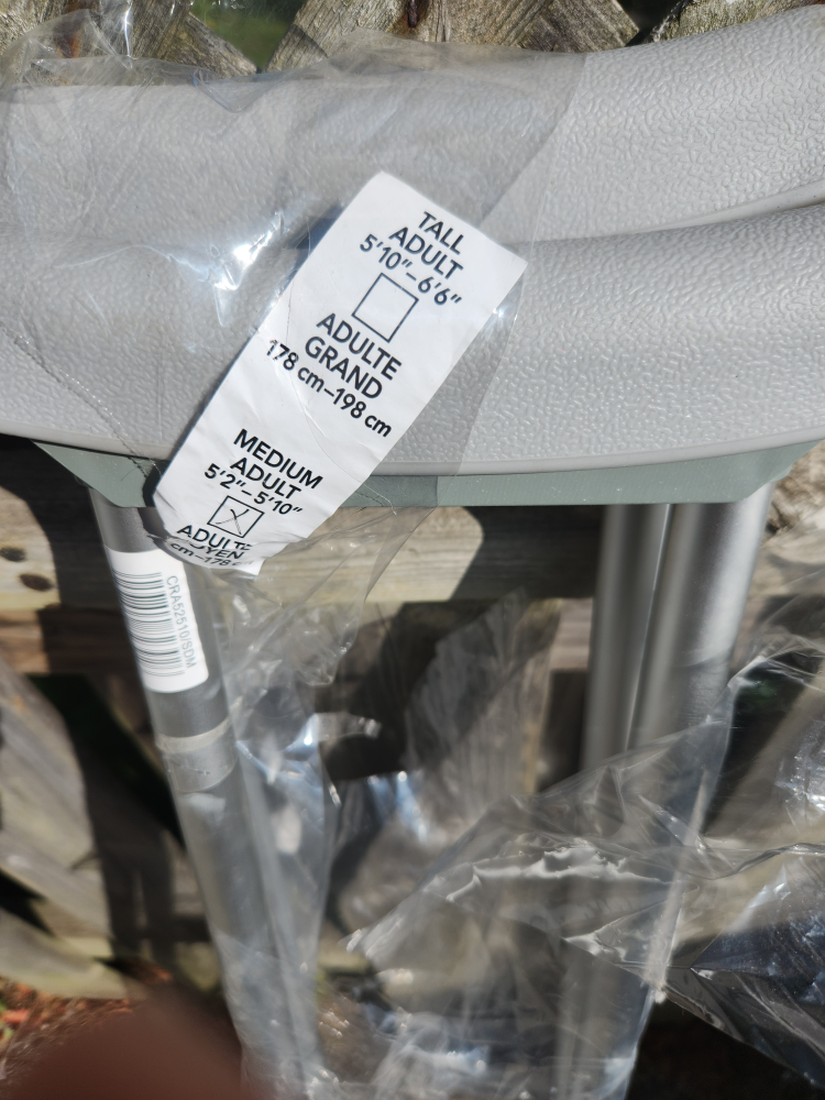 new unopened crutches - photo 2