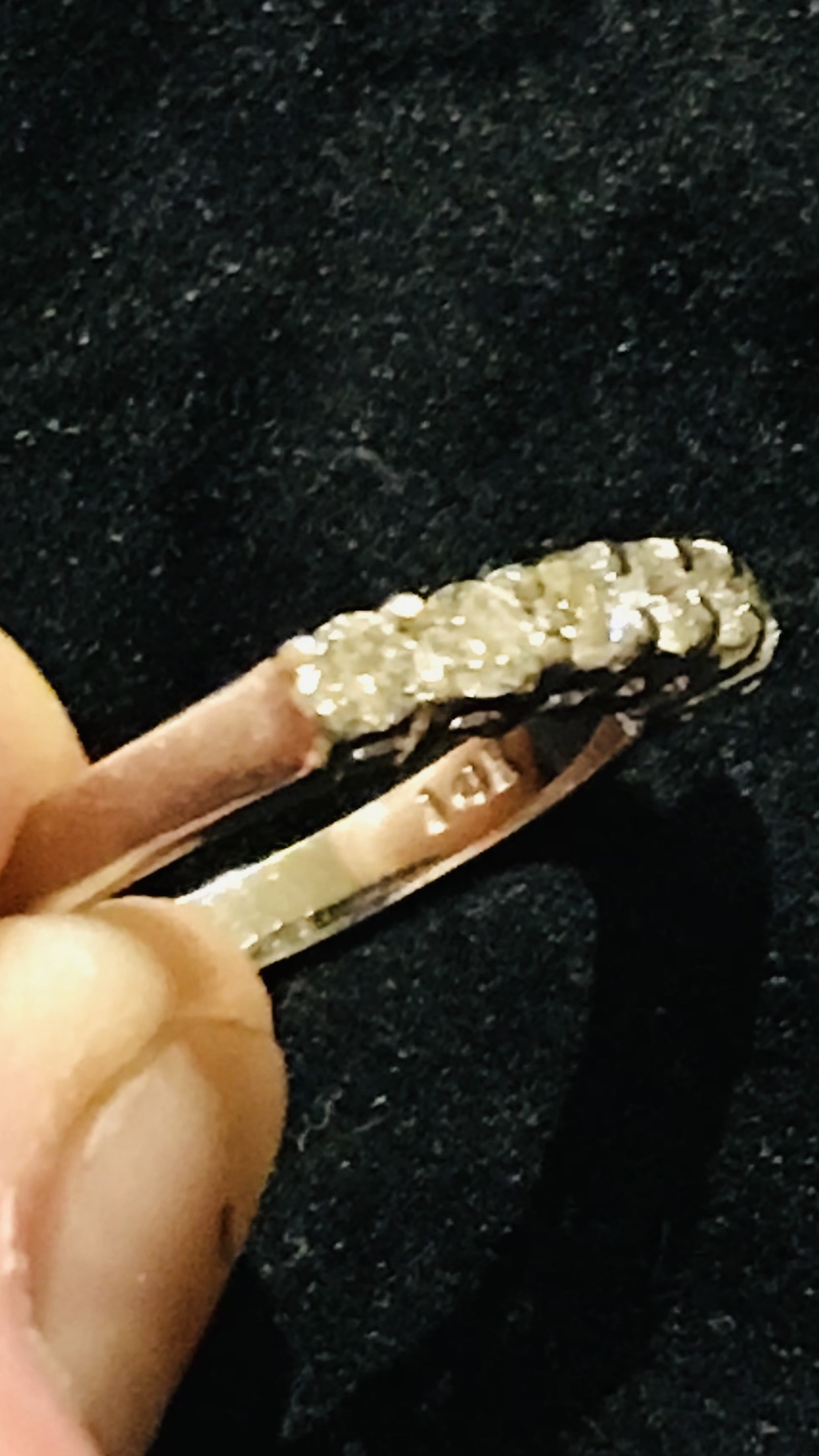 14K Diamond Ring sz 6.5 appraisal is $5175 image indicator(3)