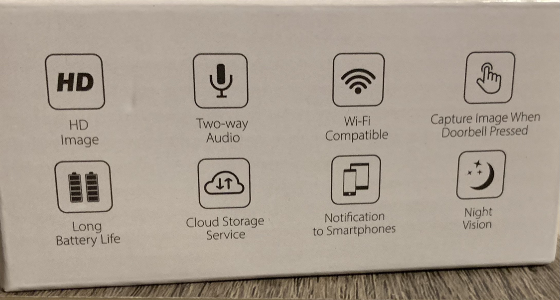 BNIB mini door bell image indicator(3)