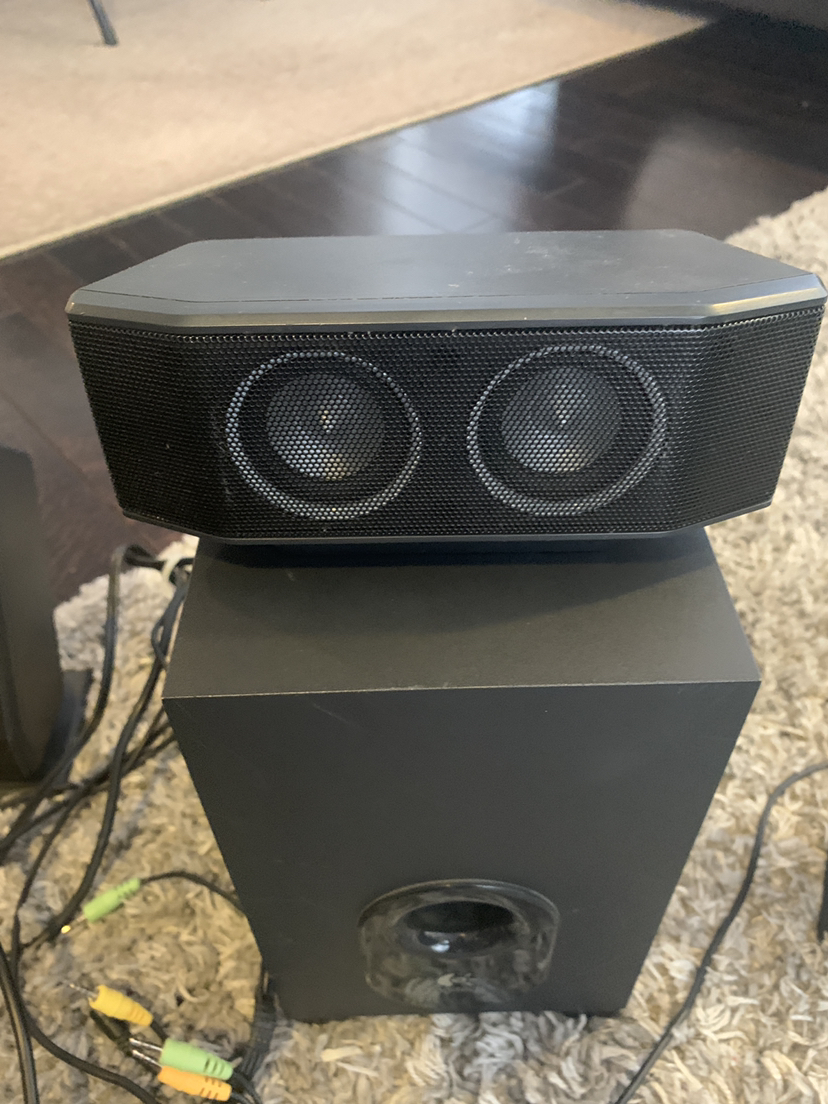 Logitech x- 540 speaker system black - photo 5