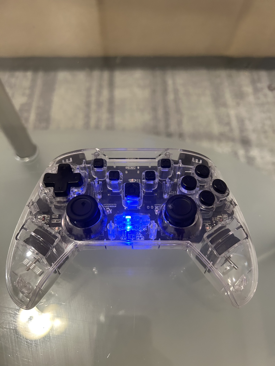 Wireless Controller Transparent for Nintendo Switch,Oled,Lite&PC