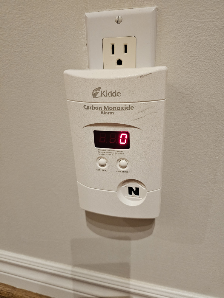 Kidde Carbon Monoxide (CO) Alarm with digital display