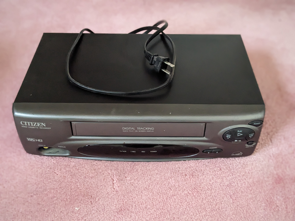 #Freecycle Citizen VHS player thumbnail