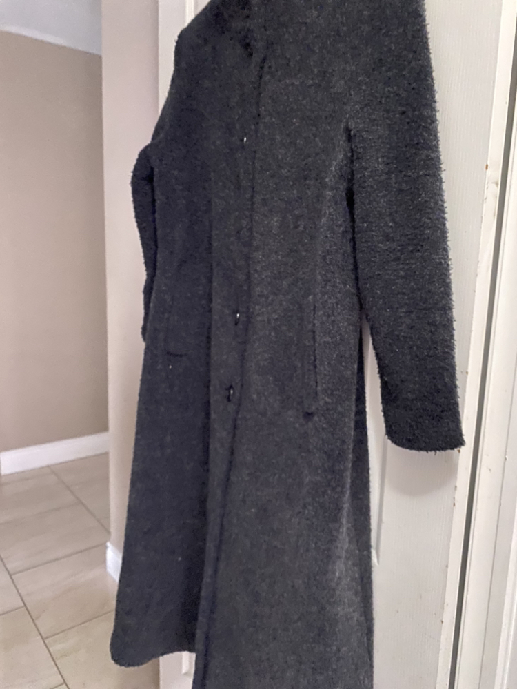 Maryse Roye designer long coat $30 used