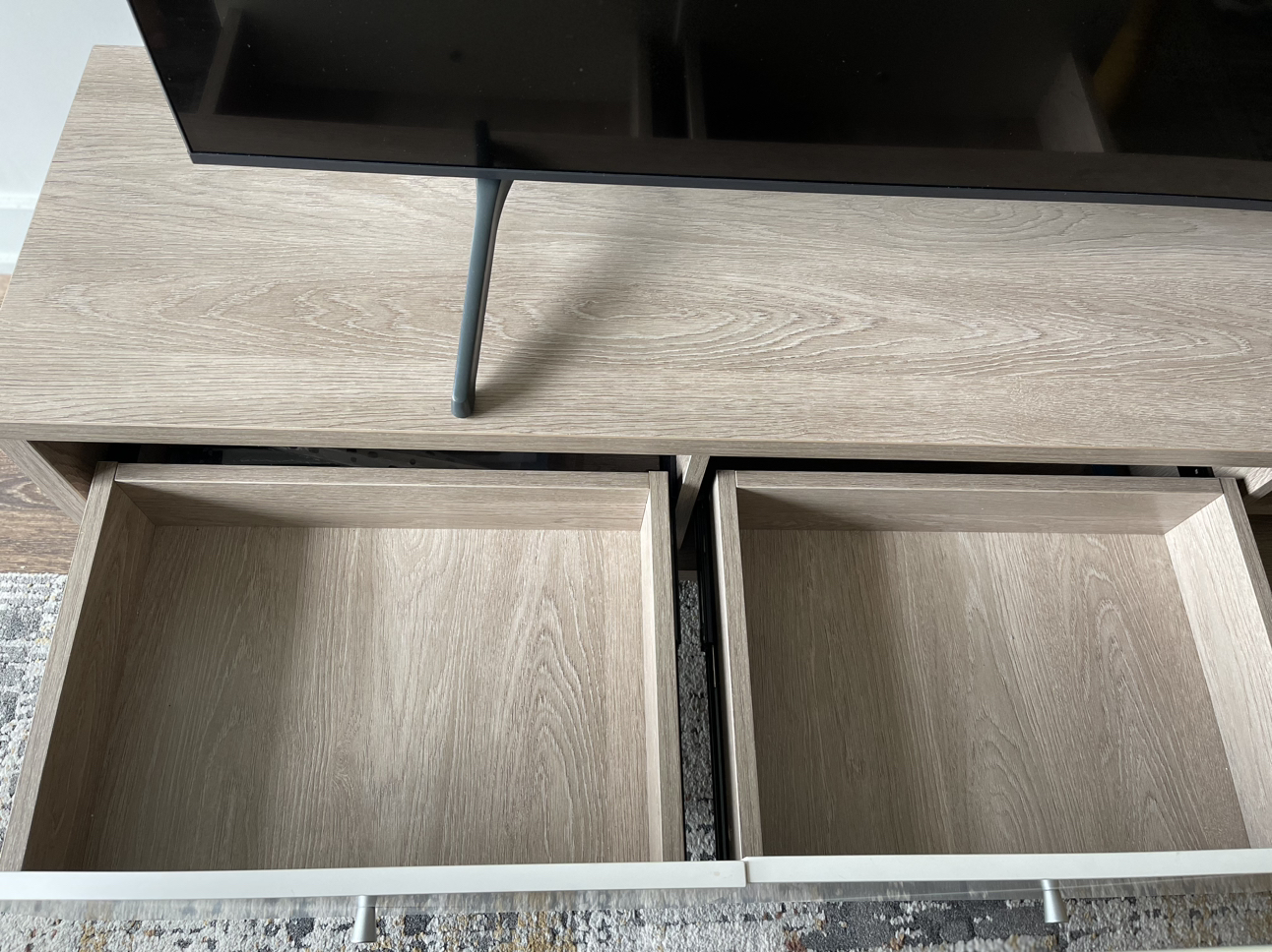 New TV Stand with Unique Color fits upto 75” TV - photo 3