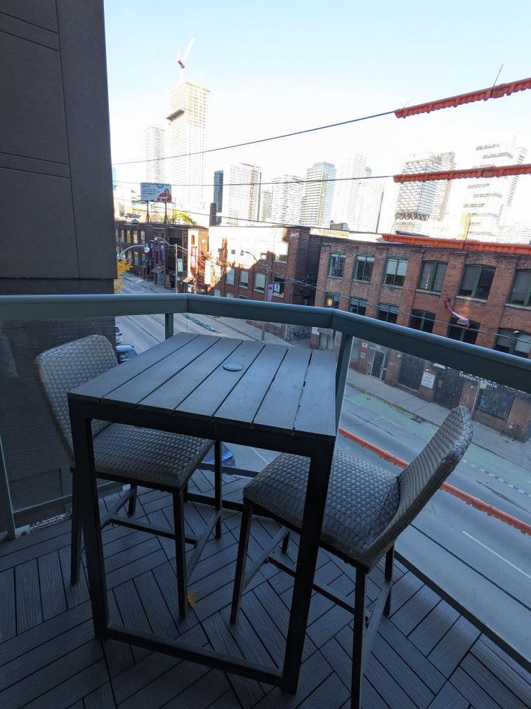 Outdoor High Table and Chairs - photo 2