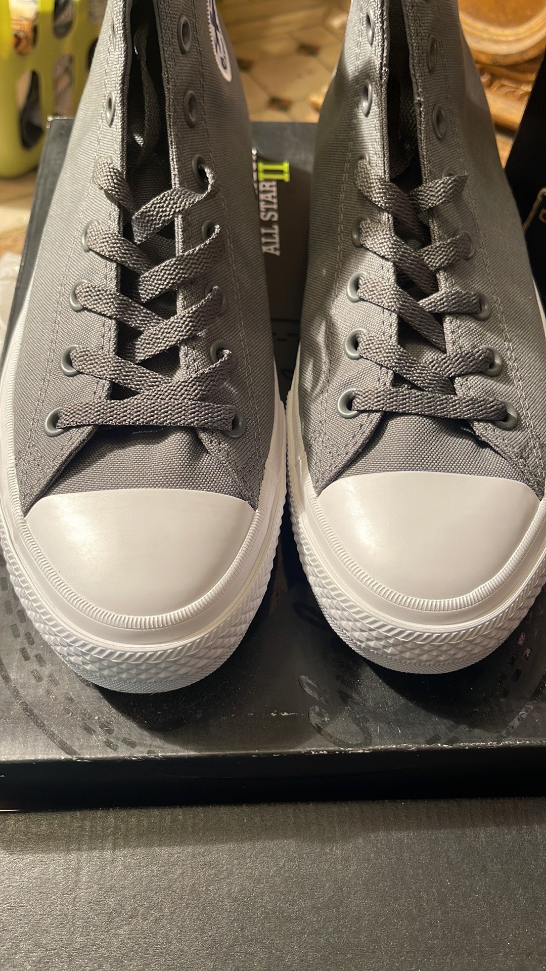 Authentic grey converse