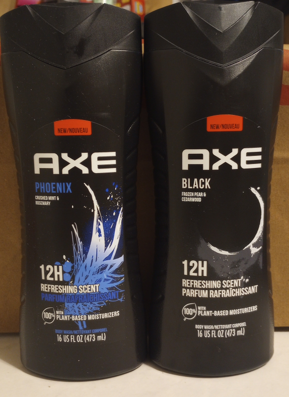 Axe Phoenix & Black Men's Body Wash 2-pack