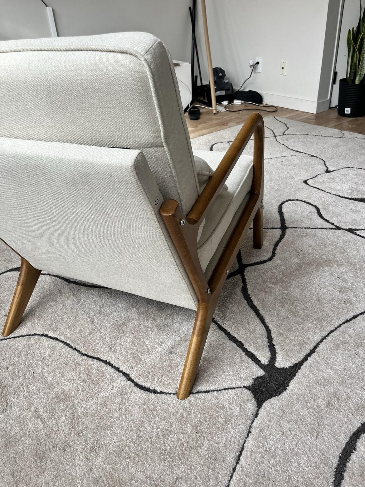 Cream Lounge chair by Wayfair - photo 2