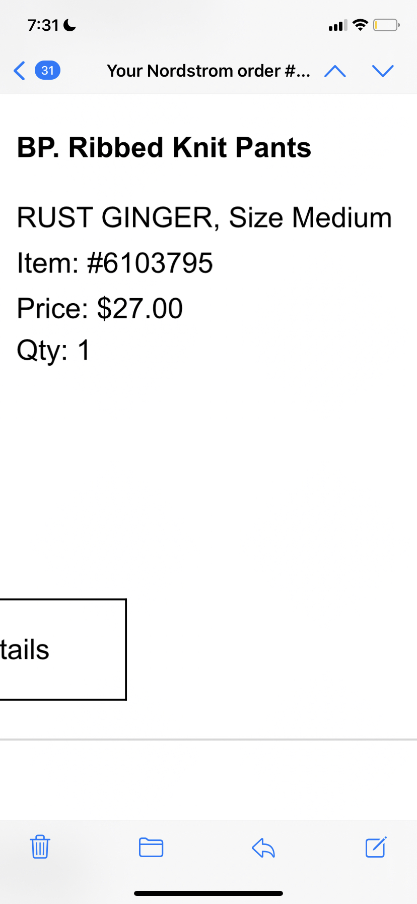 Comfortable Nordstrom pants, never worn image indicator(4)