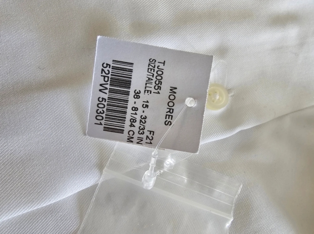Kenneth Cole Brand New White Dress Shirt image indicator(3)
