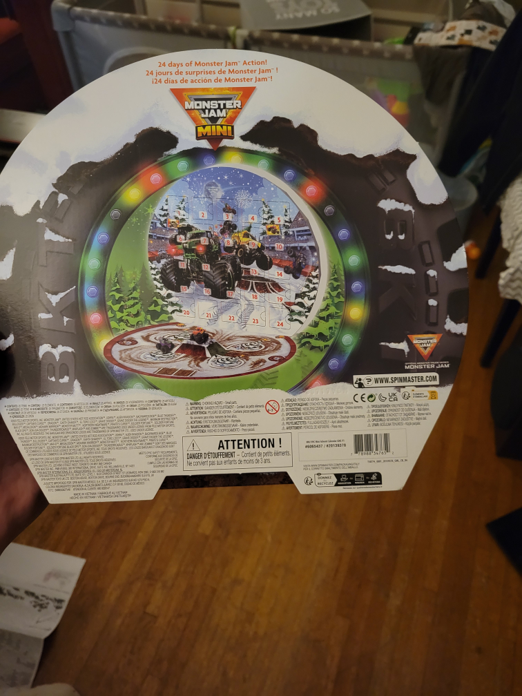 Advent Calendar. Monster truck, Harry Potter image indicator(2)