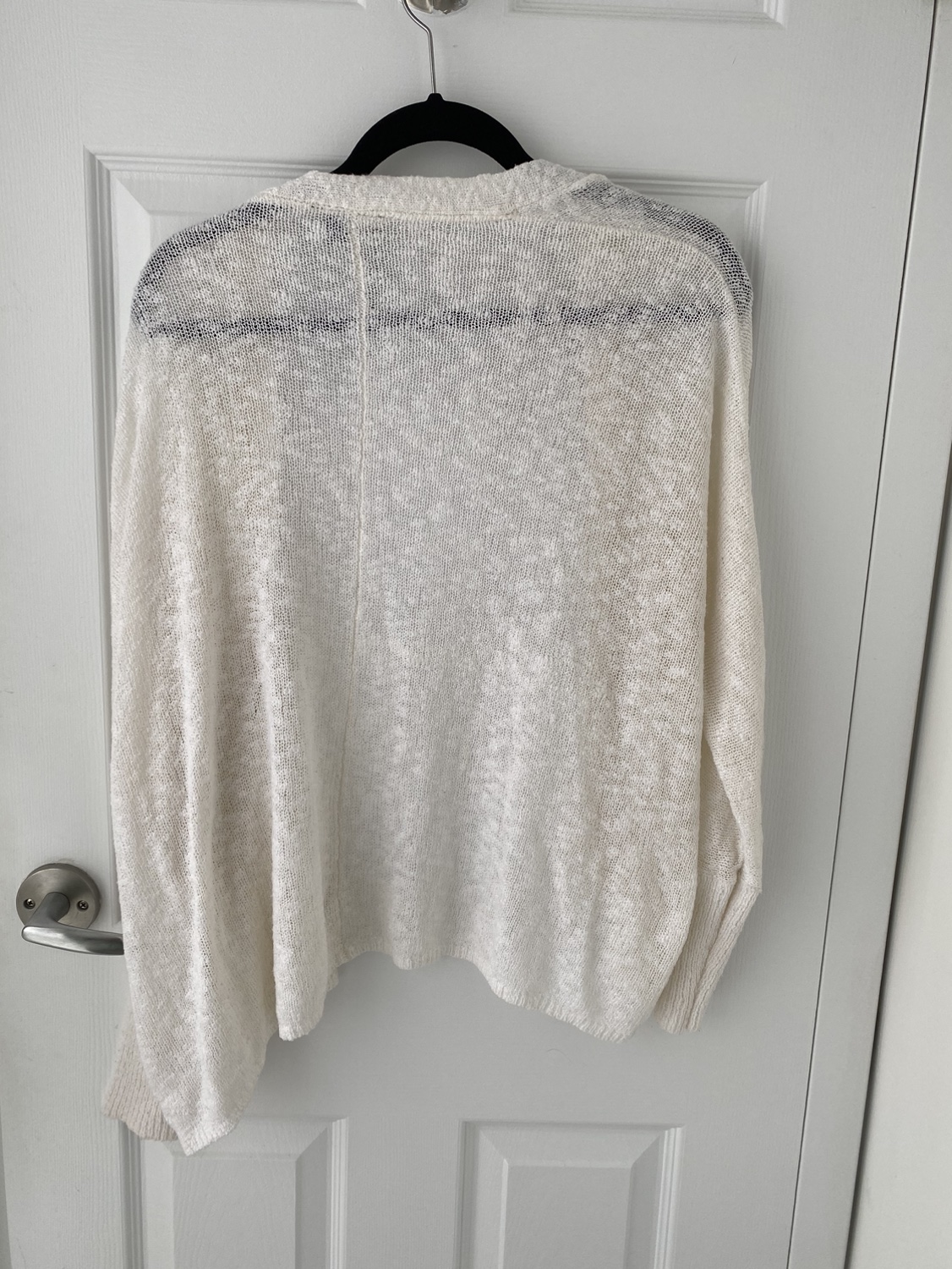 White Dolman Cardigan - photo 2