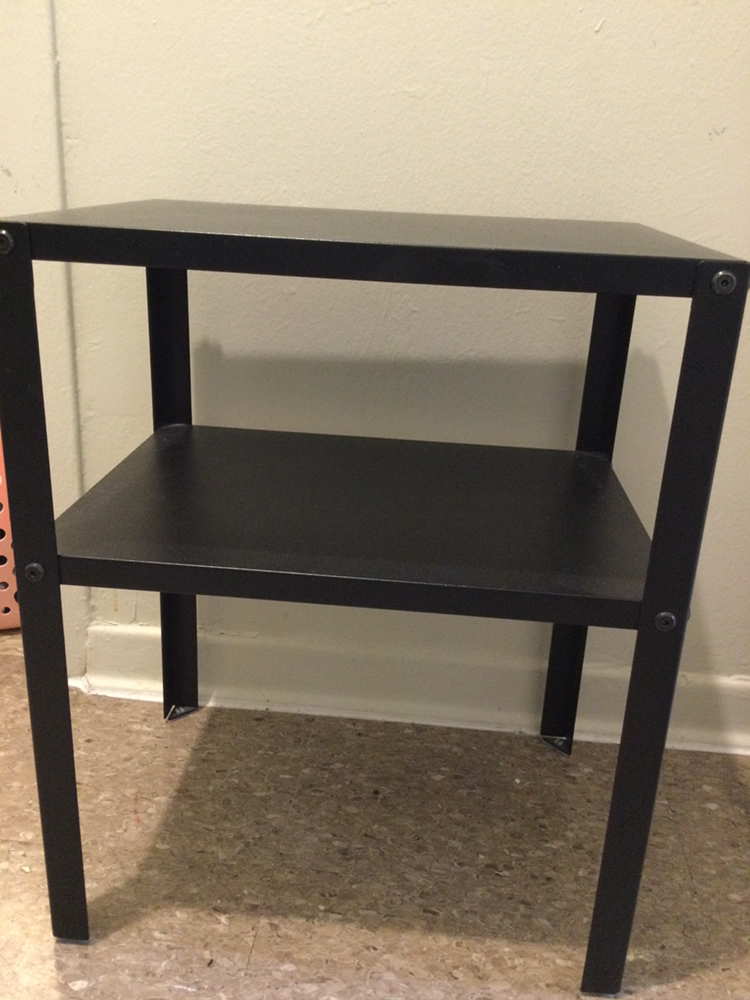 IKEA metal night stand thumbnail