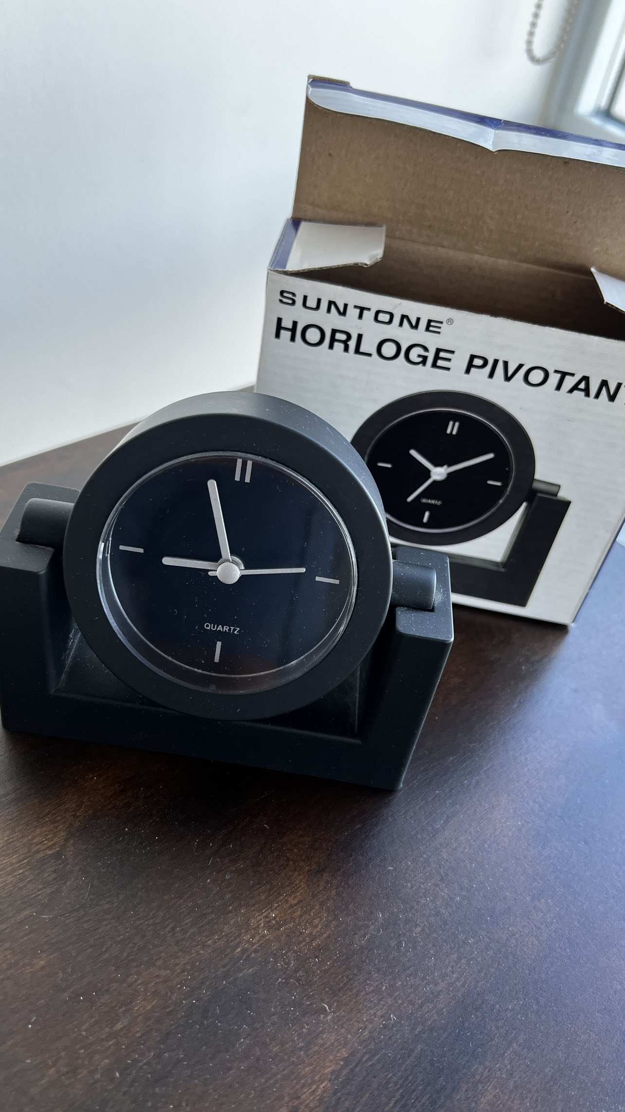 Table Clock Black Quartz 🦃 thumbnail