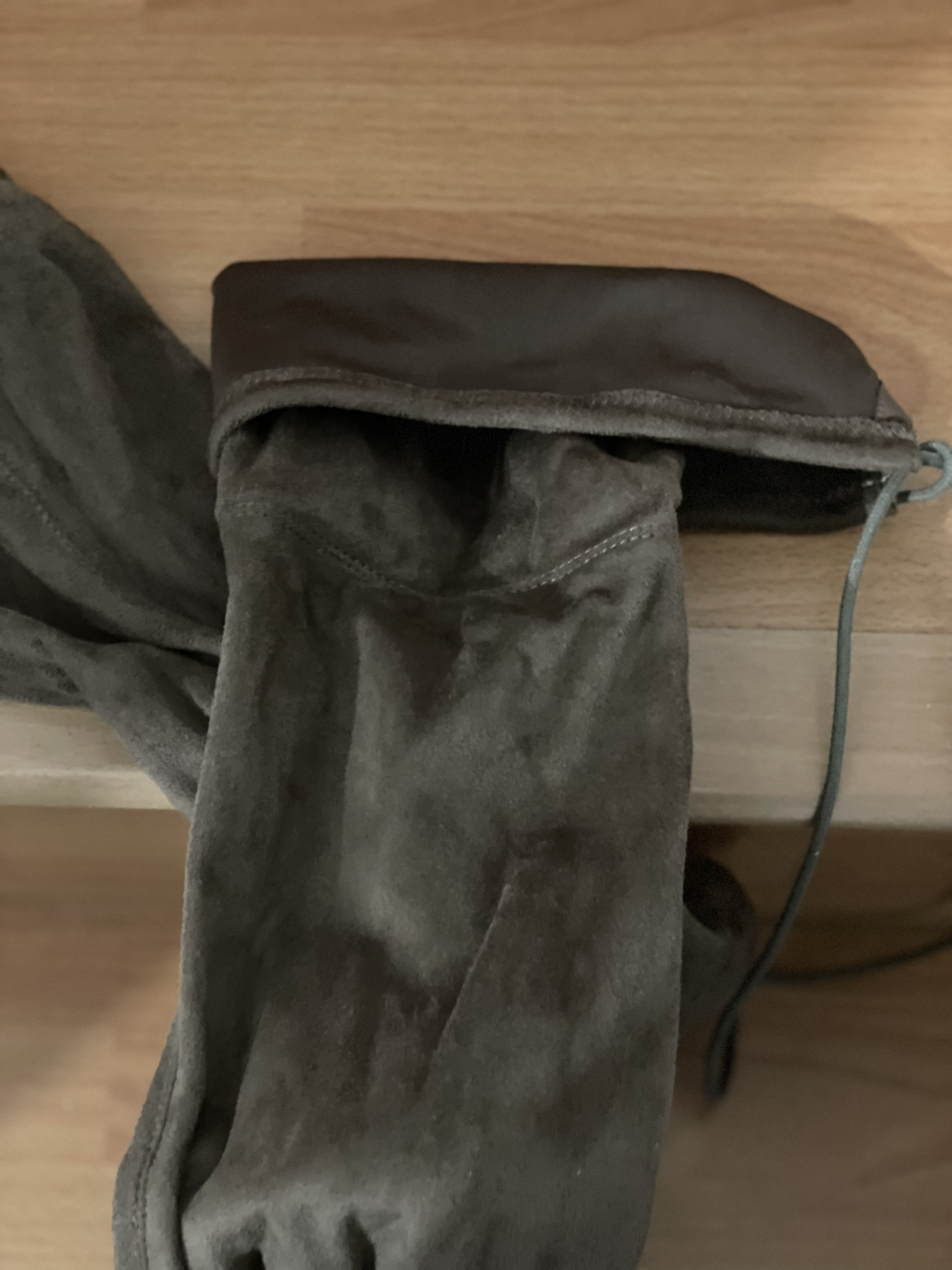 Over The Knee Suede Brown Boots image indicator(2)