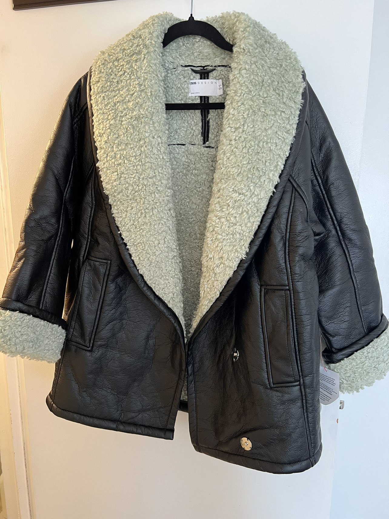 ASOS faux leather jacket - photo 5