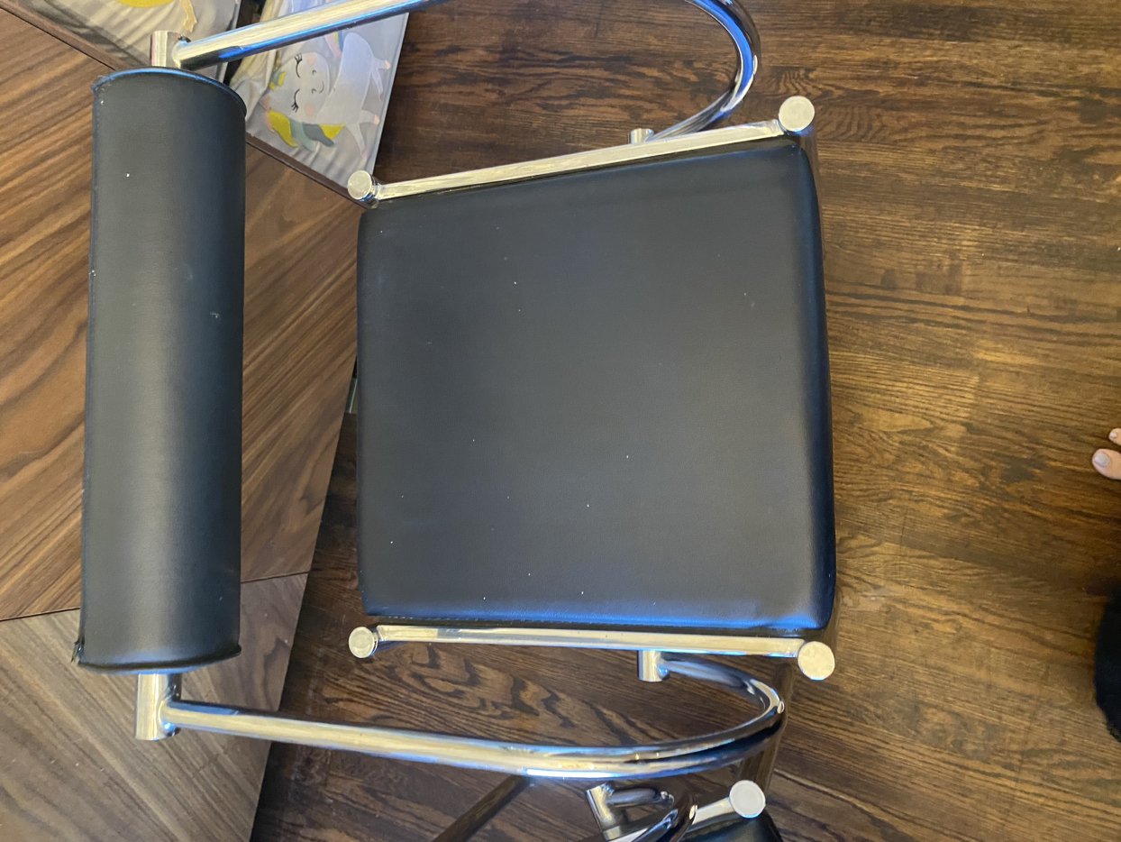 Tubular 80s Chrome Chairs post modern chairs pair - photo 2