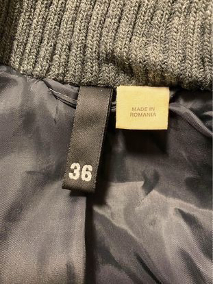 H&M Gray Lady Winter Jacket - Size 5.5 image indicator(4)